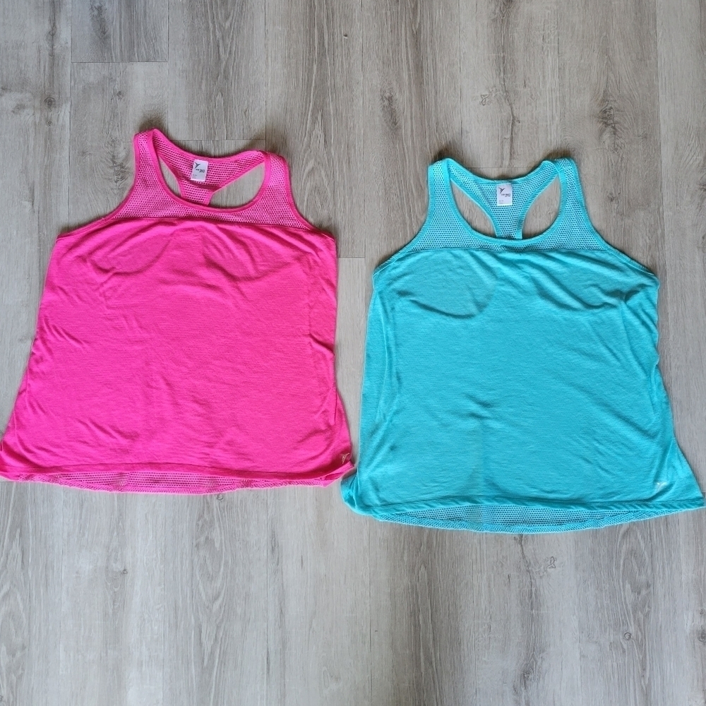 Women's Size XL Active Racerback Tank Tops Bundle Old Navy